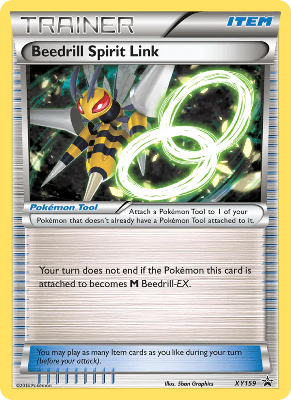 Carta Beedrill Spirit Link XY159 de XY Black Star Promos