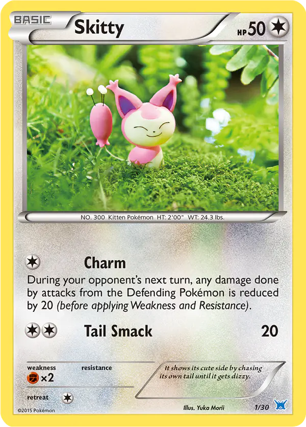 Carta Grass Energy 1/30 de XY trainer Kit (Latias)