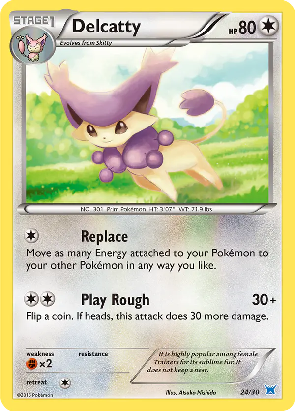 Carta Treecko 24/30 de XY trainer Kit (Latias)