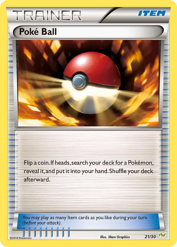 Carta Poké Ball 21/30 de XY trainer Kit (Noivern)