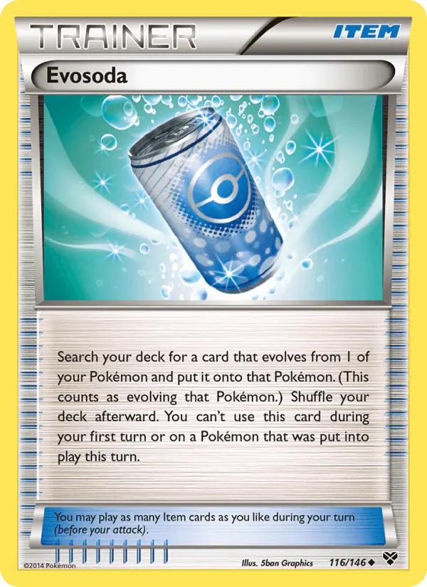 Carta Evosoda 116/146 de XY