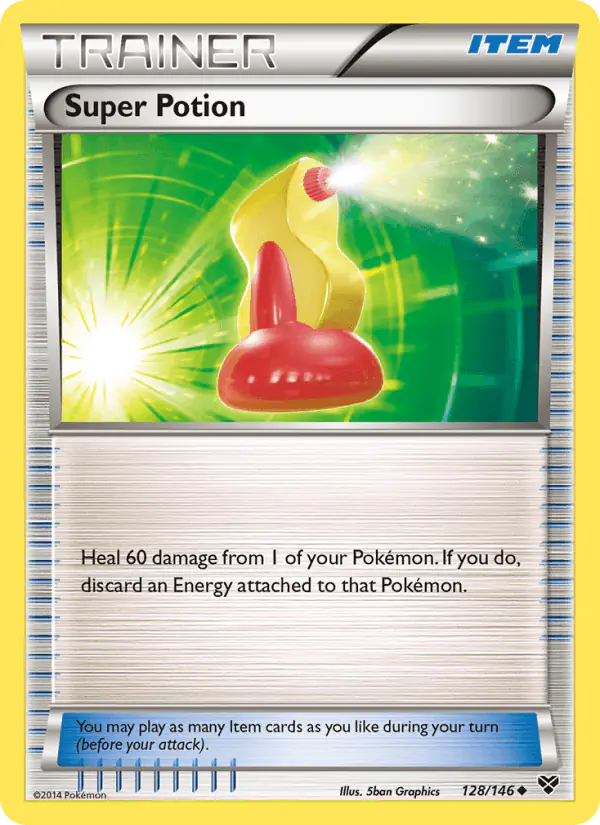 Carta Super Potion 128/146 de XY
