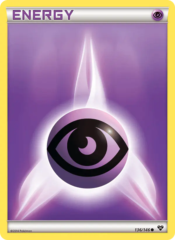 Carta Psychic Energy 136/146 de XY