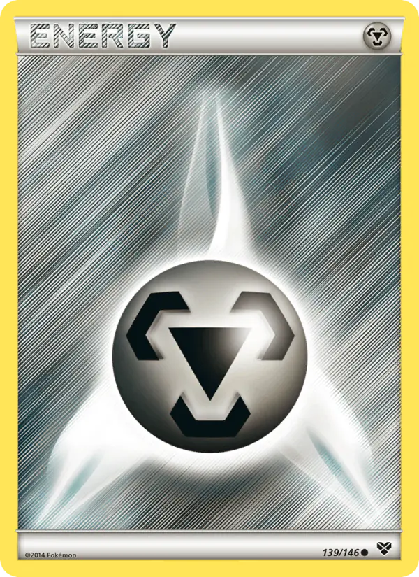 Carta Metal Energy 139/146 de XY