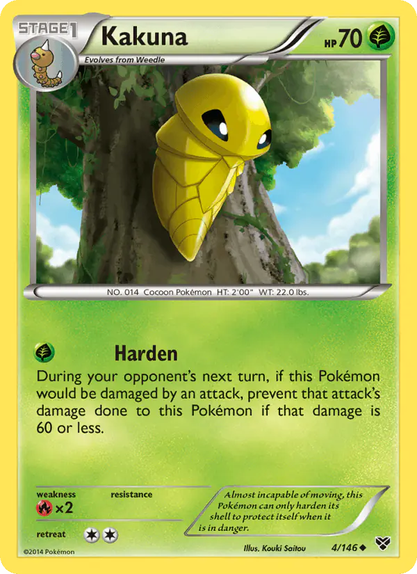 Carta Kakuna 4/146 de XY