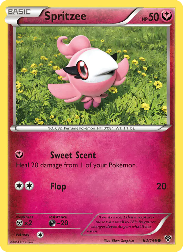 Carta Spritzee 92/146 de XY