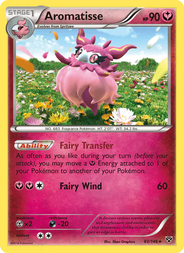 Carta Aromatisse 93/146 de XY
