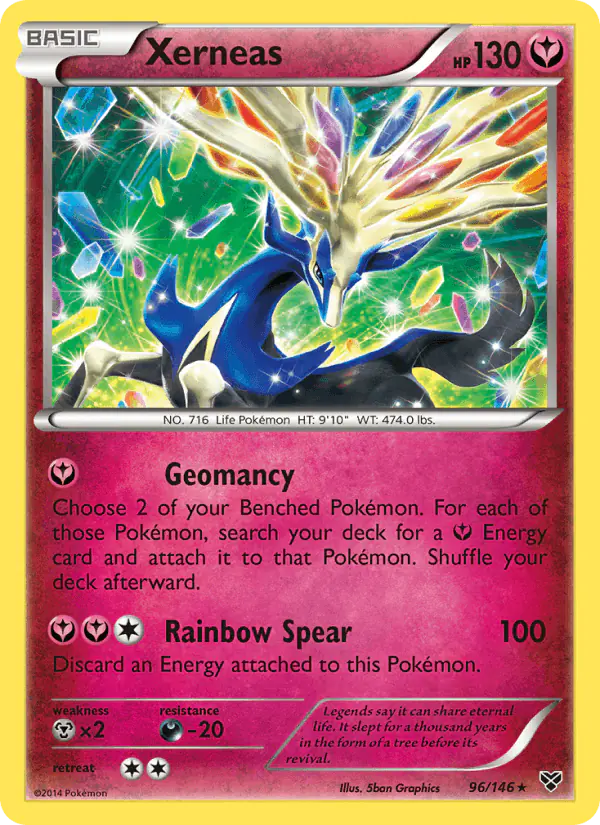Carta Xerneas 96/146 de XY